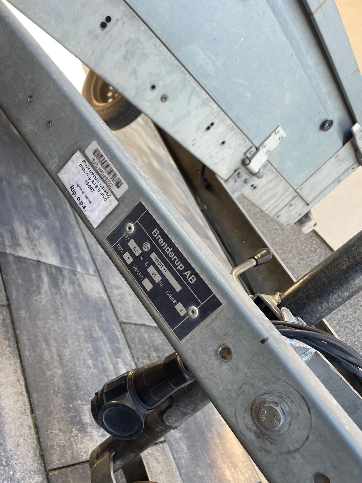 Přívěsný vozík Brenderup 600 kg 2