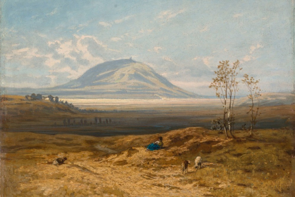 Veronika Hulíková Přednáška: K Řípu a do okolí (hora Říp v malířství 19. století)