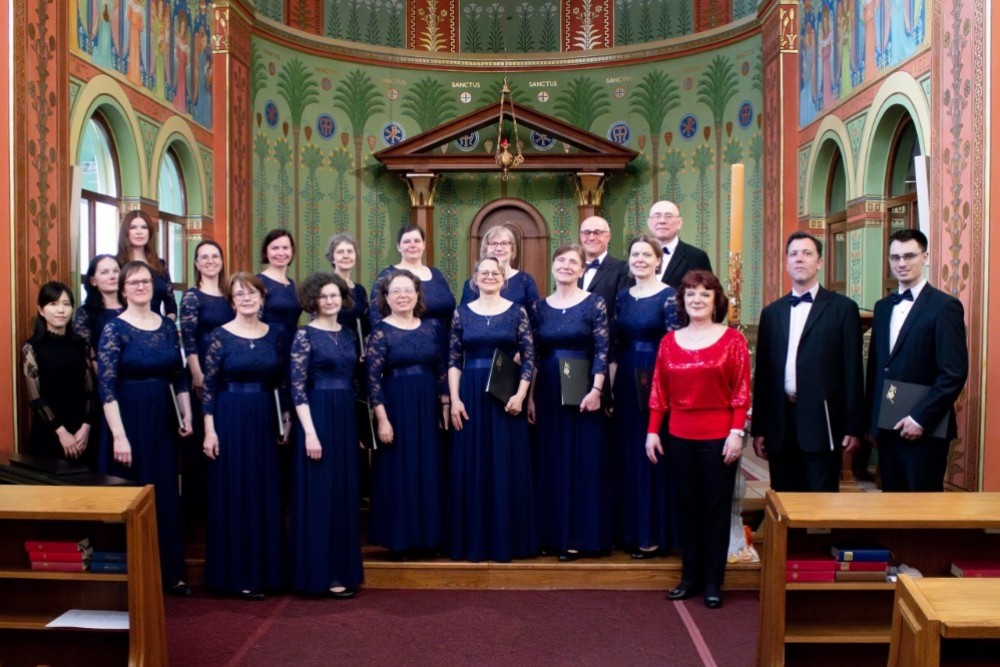 Noc kostelů - pražský smíšený pěvecký sbor Orfej
