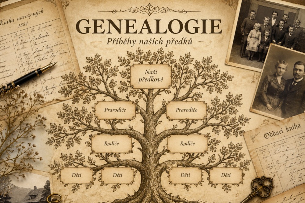 Putování za předky -  výstava České genealogické a heraldické společnosti v Praze