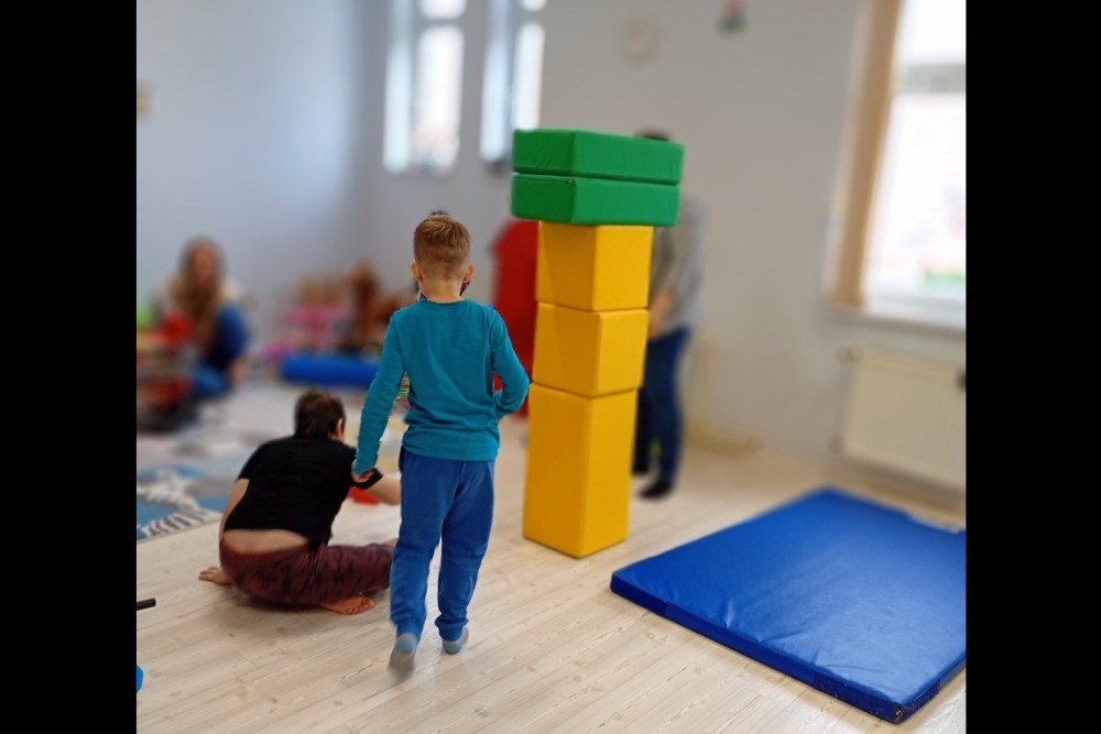 Setkání rodičů dětí s hendikepem, herna pro děti
