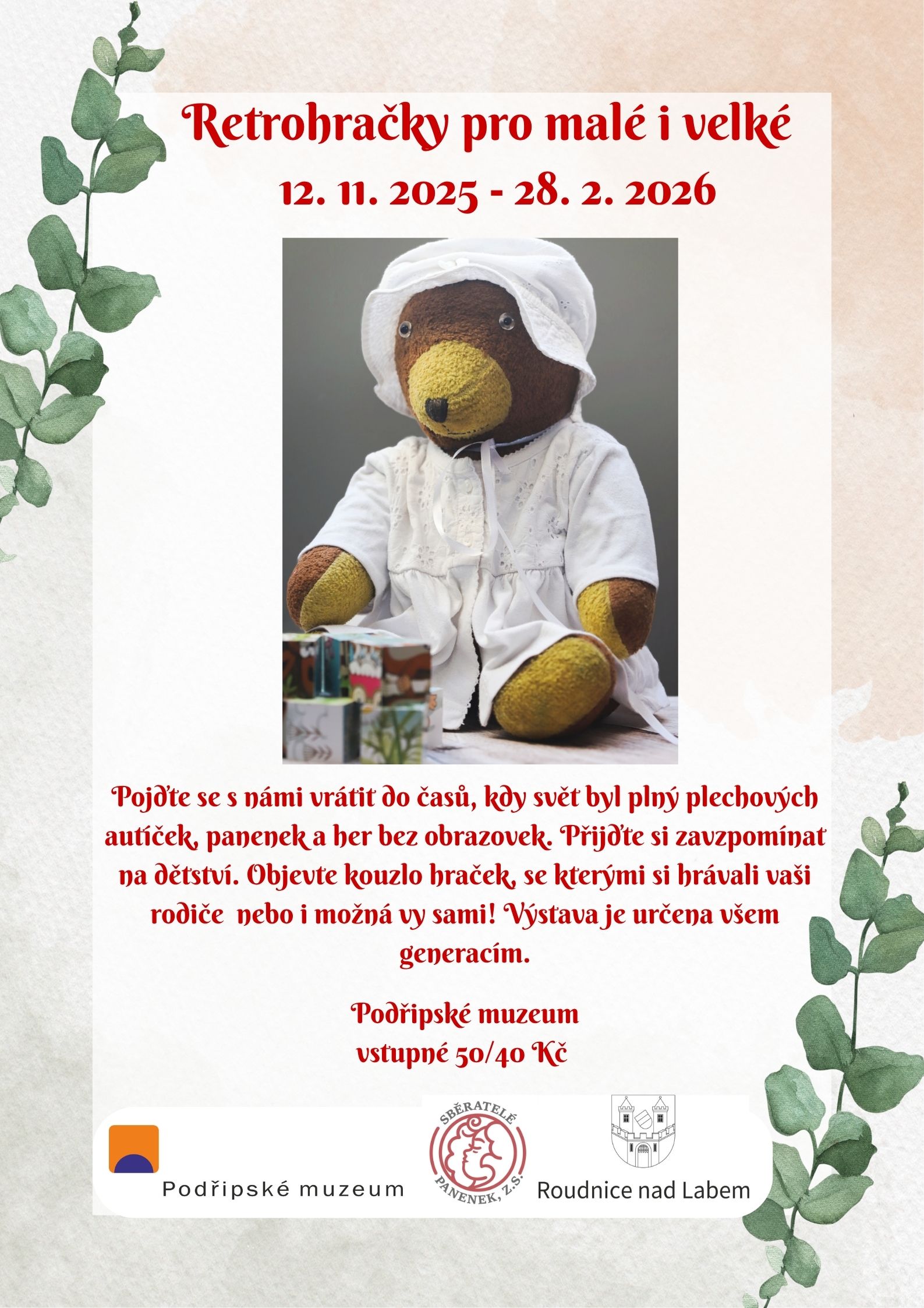 Plakát – Retrohračky pro malé i velké