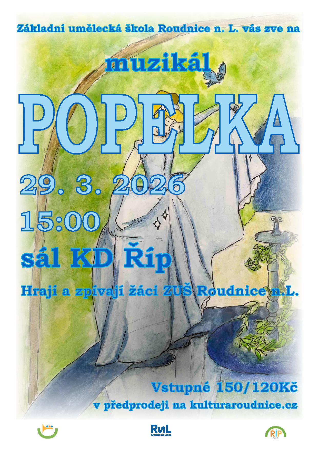 Plakát – Muzikál Popelka