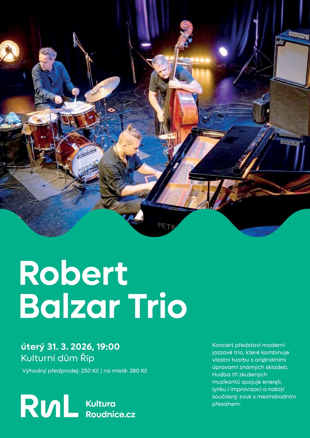 Plakát – Robert Balzar Trio
