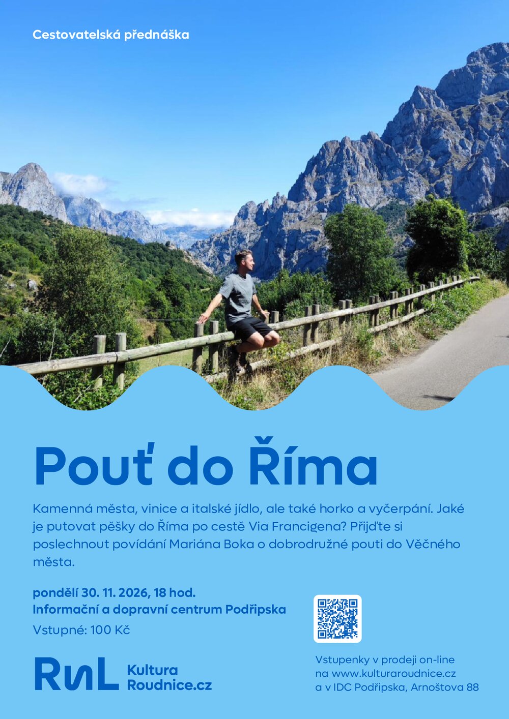 Plakát – Pouť do Říma