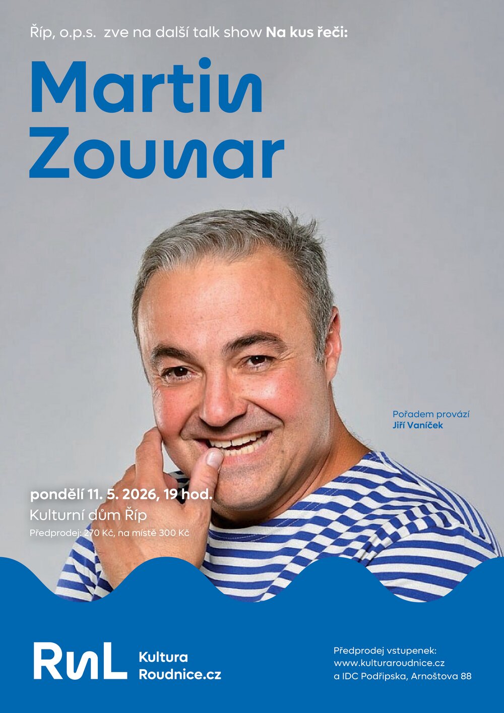 Plakát – Na kus řeči s Martinem Zounarem