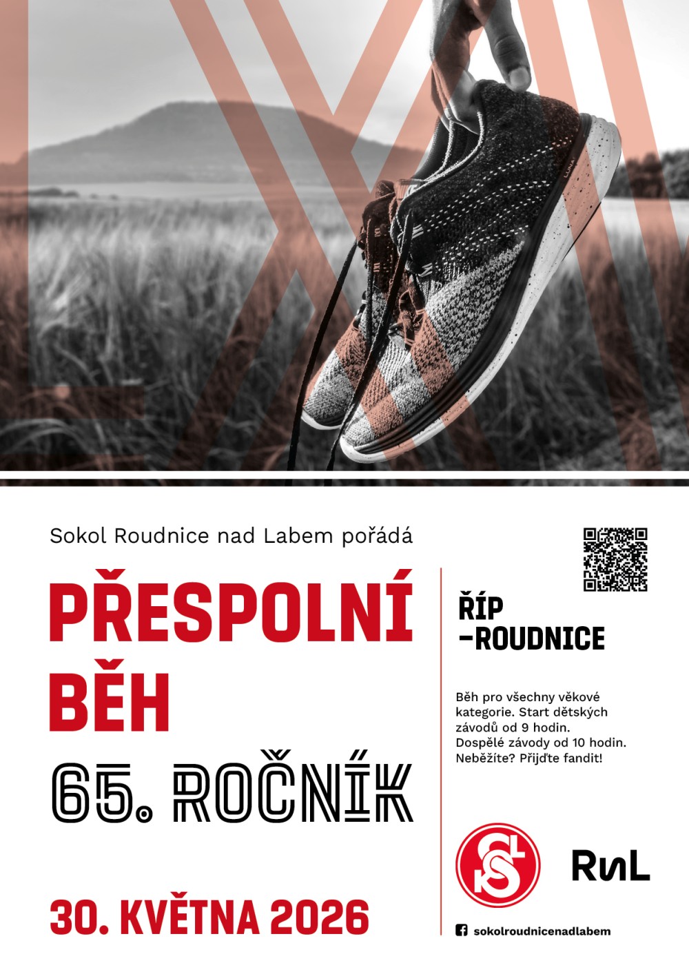 Plakát – Přespolní běh Říp-Roudnice