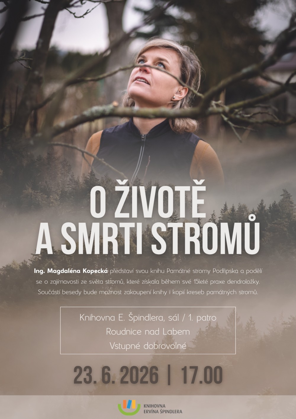 Plakát – O životě a smrti stromů - Památné stromy Podřipska