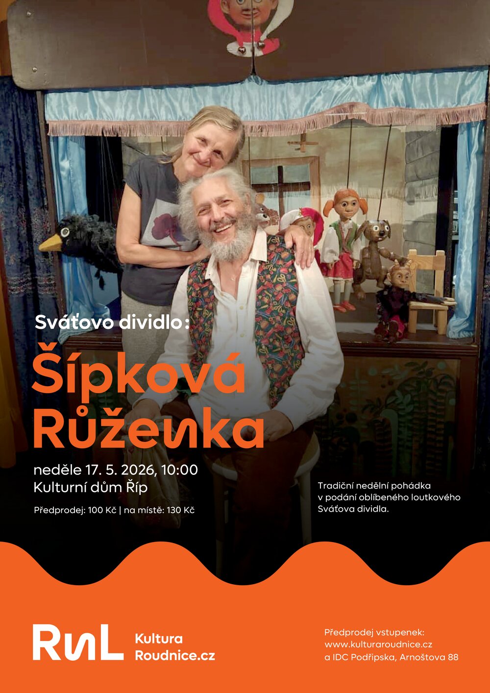 Plakát – Sváťovo dividlo: Šípková Růženka