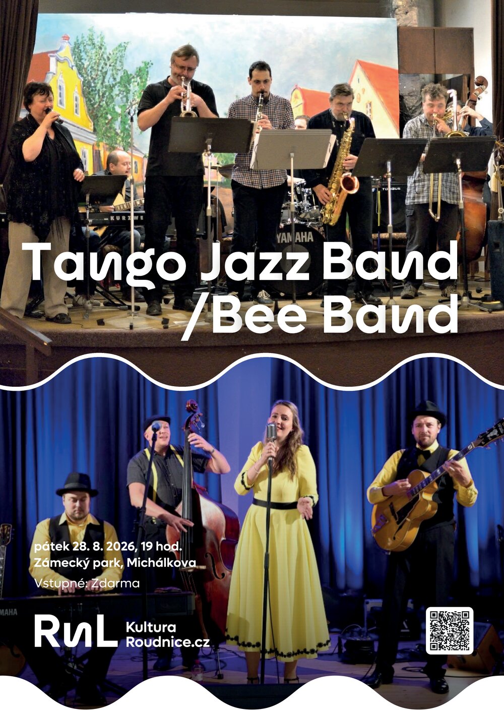 Plakát – Tango Jazz Band/Bee Band