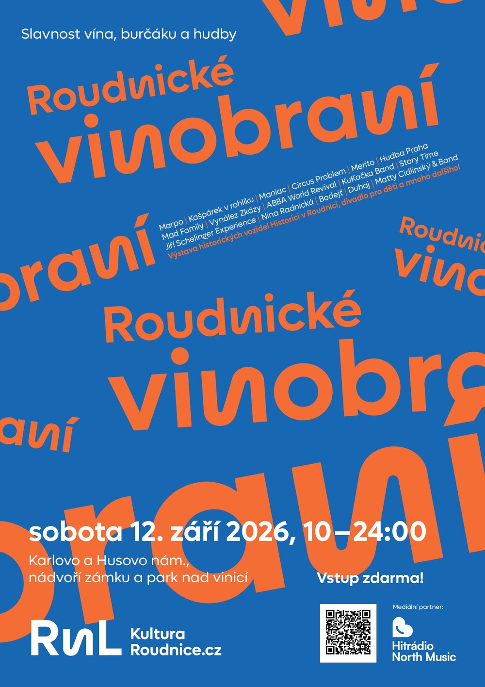 Plakát – Roudnické vinobraní 2026