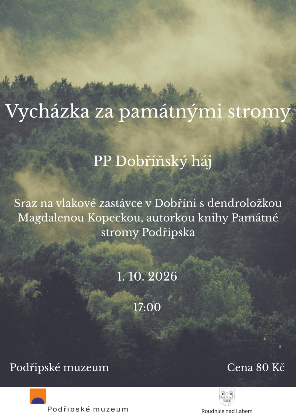 Plakát – Vycházka za památnými stromy III