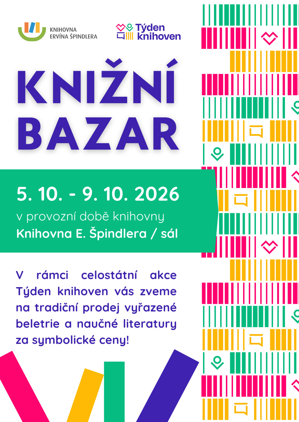 Plakát – Knižní bazar