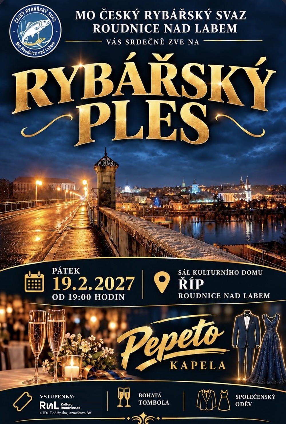 Plakát – Rybářský ples