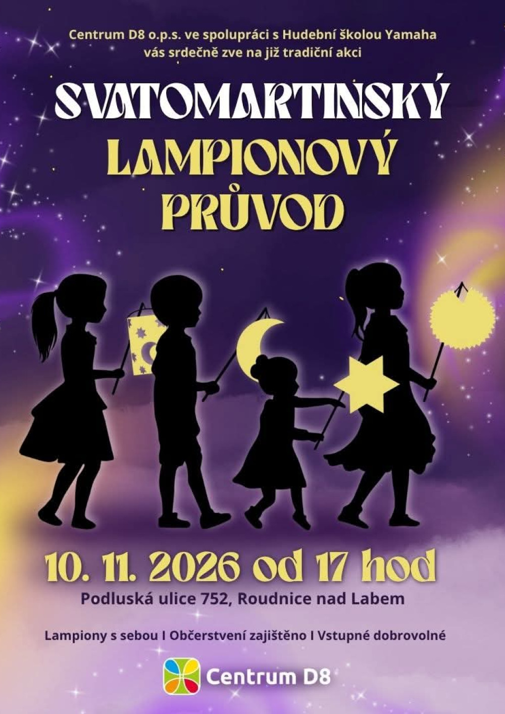 Plakát – Svatomartinský lampionový průvod